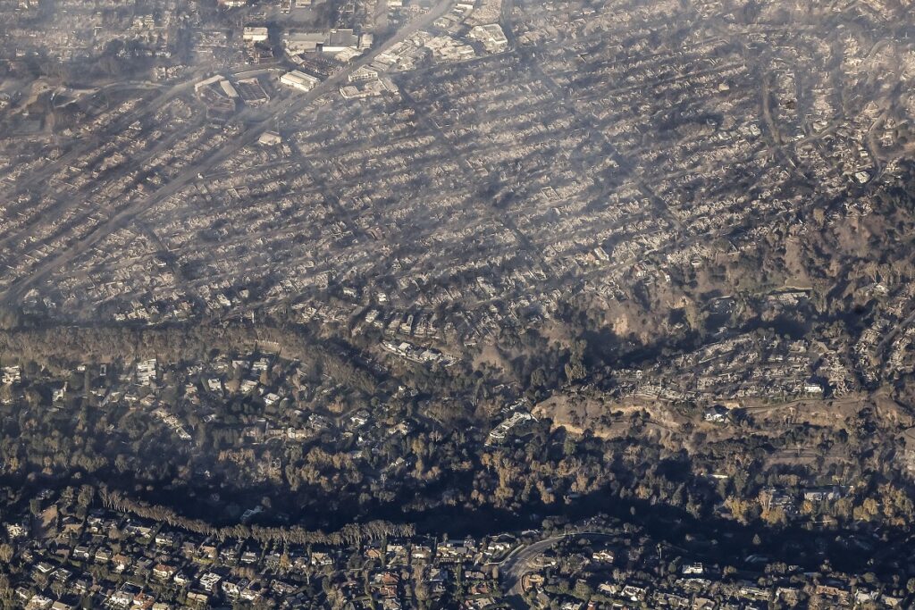 incendi los angeles california