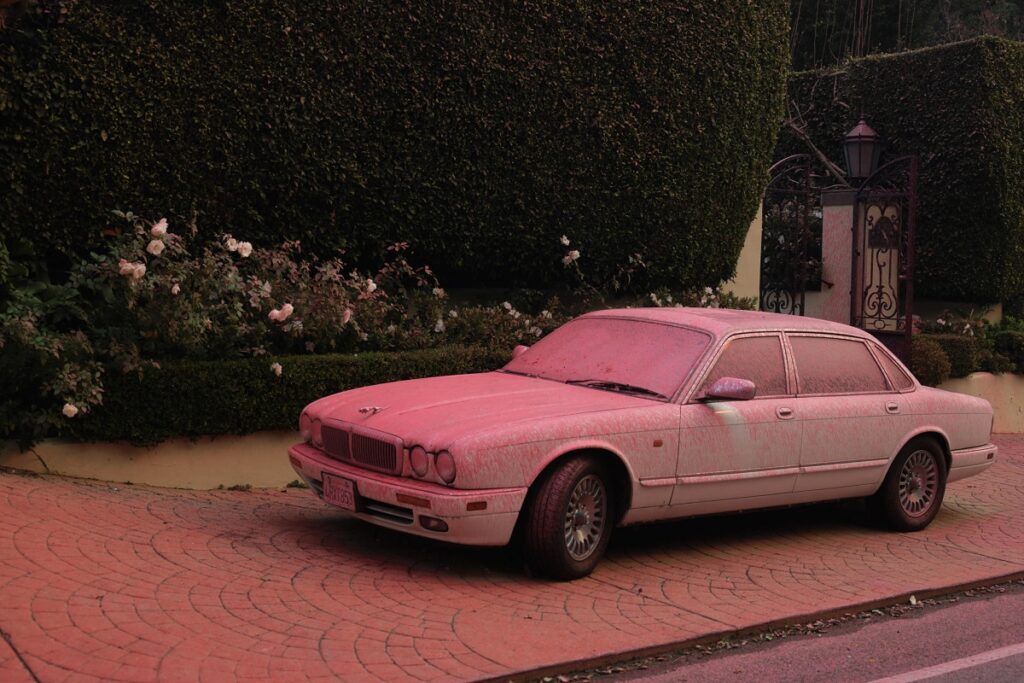incendi los angeles ritardante rosa