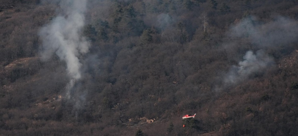 incendio Villa Lagarina trentino