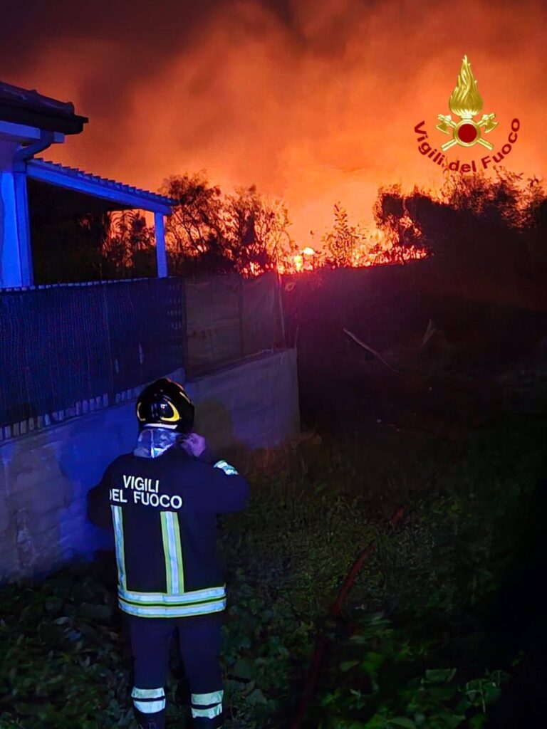 incendio catania