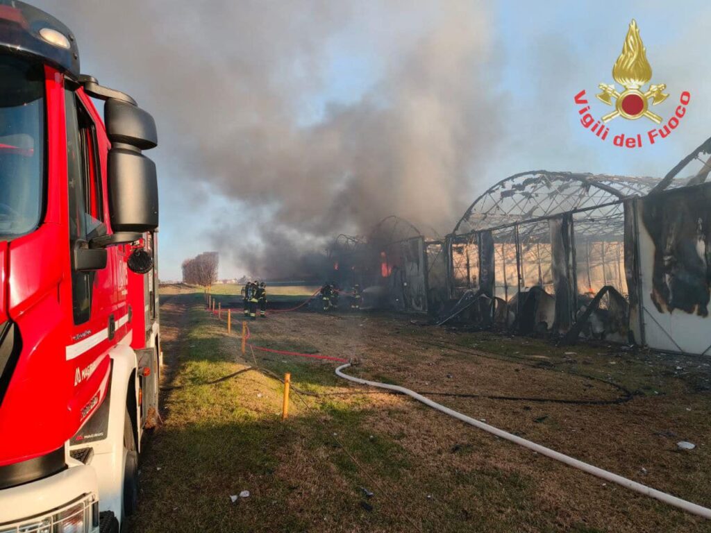 incendio cogliate