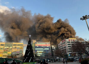 incendio corea sud