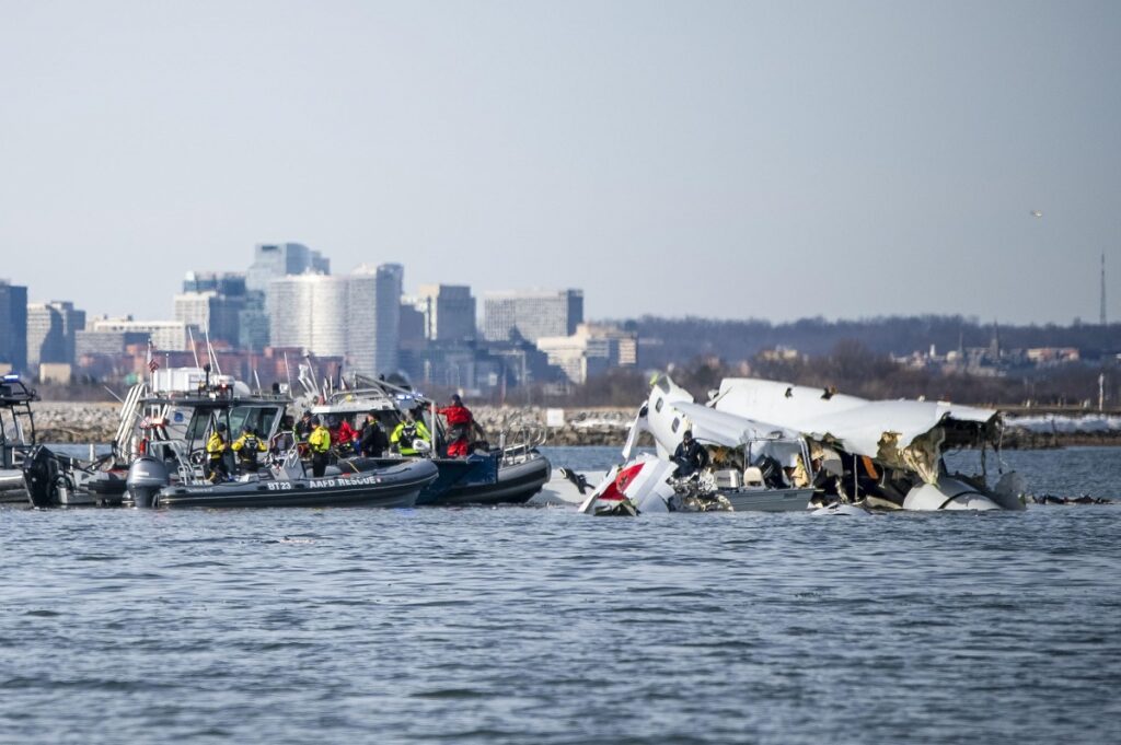 incidente aereo elicottero jet washington