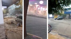 inondazione alluvione argentina Santa Rosa de Calamuchita