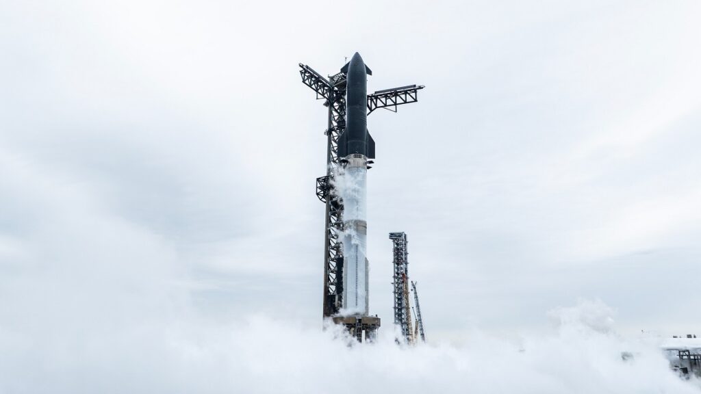 lancio volo 7 starship spacex