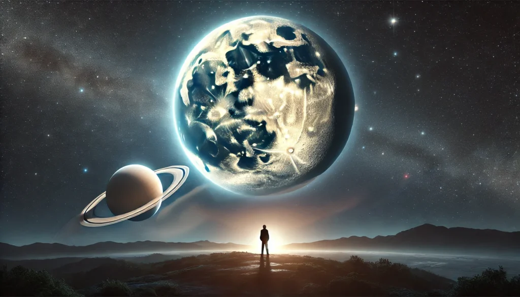 luna saturno occultazione stasera
