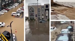 maltempo alluvione la mecca arabia saudita