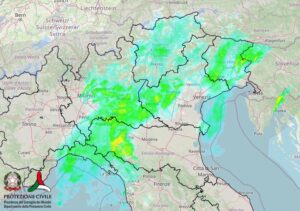 maltempo oggi centro nord italia