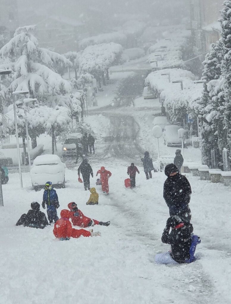 neve caggiano campania
