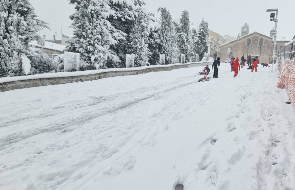 neve caggiano campania