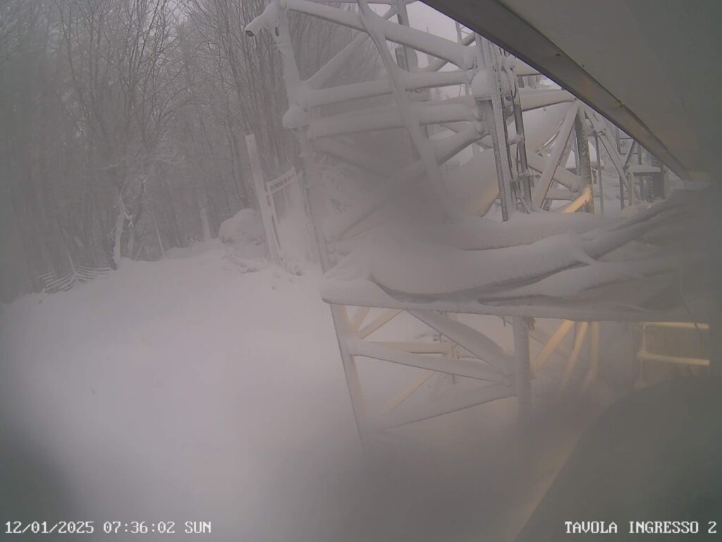 neve oggi campania basilicata calabria