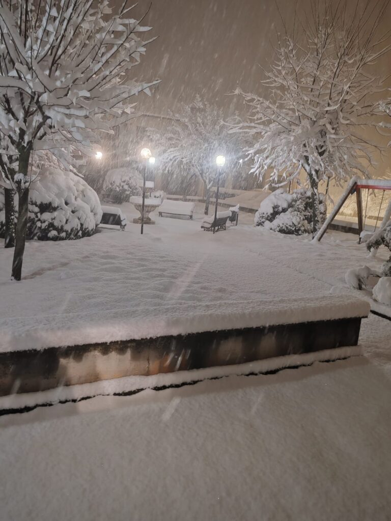 neve oggi campania basilicata calabria