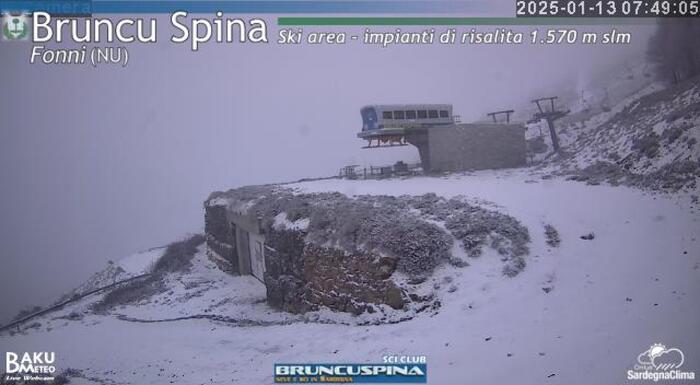 neve oggi sardegna