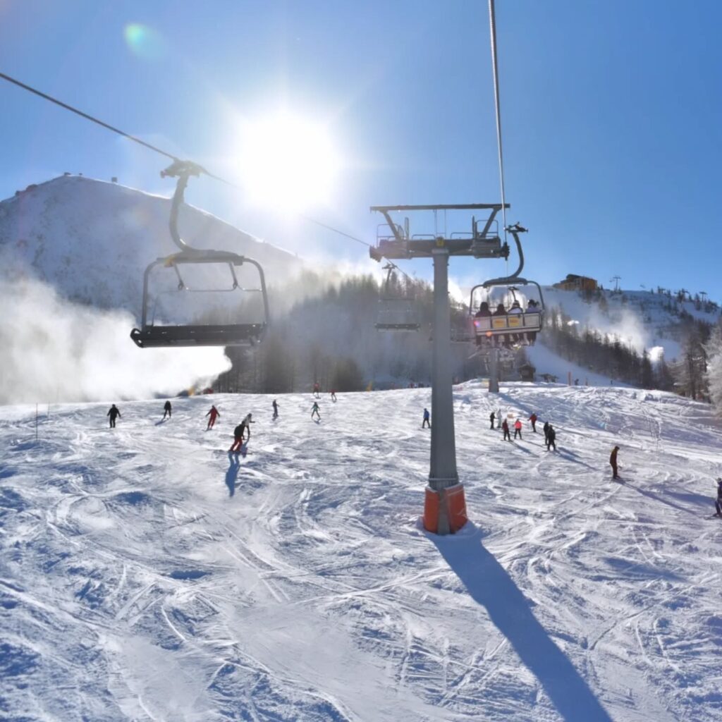 neve sestriere piemonte