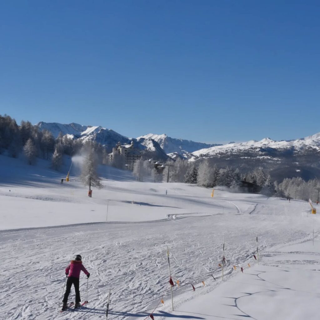 neve sestriere piemonte