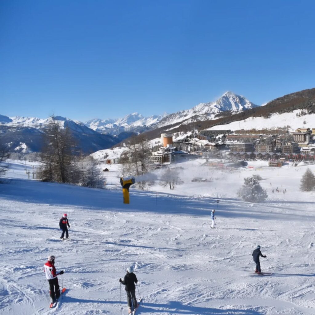 neve sestriere piemonte