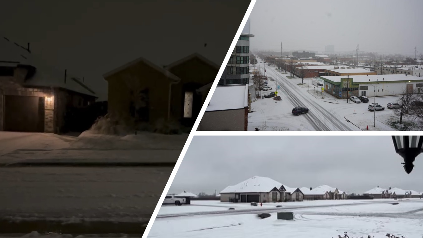 Tempesta nel Sud degli USA: tanta neve e strade ghiacciate tra Texas e Georgia | FOTO e VIDEO
