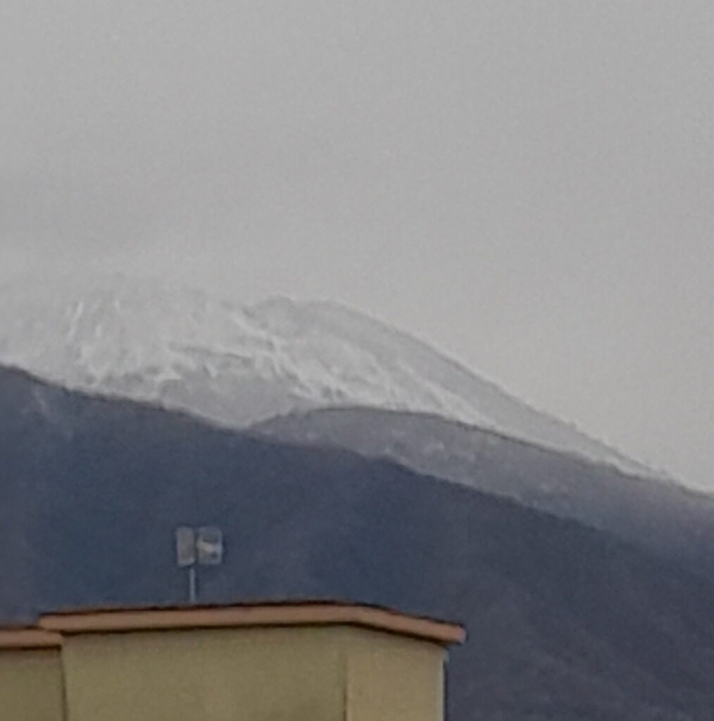 neve vesuvio oggi