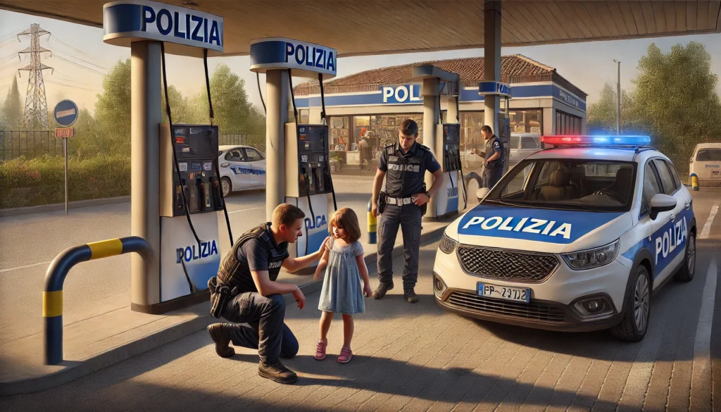 polizia bambina smarrita