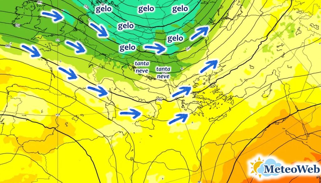 previsioni meteo 3 - 4 gennaio 2025