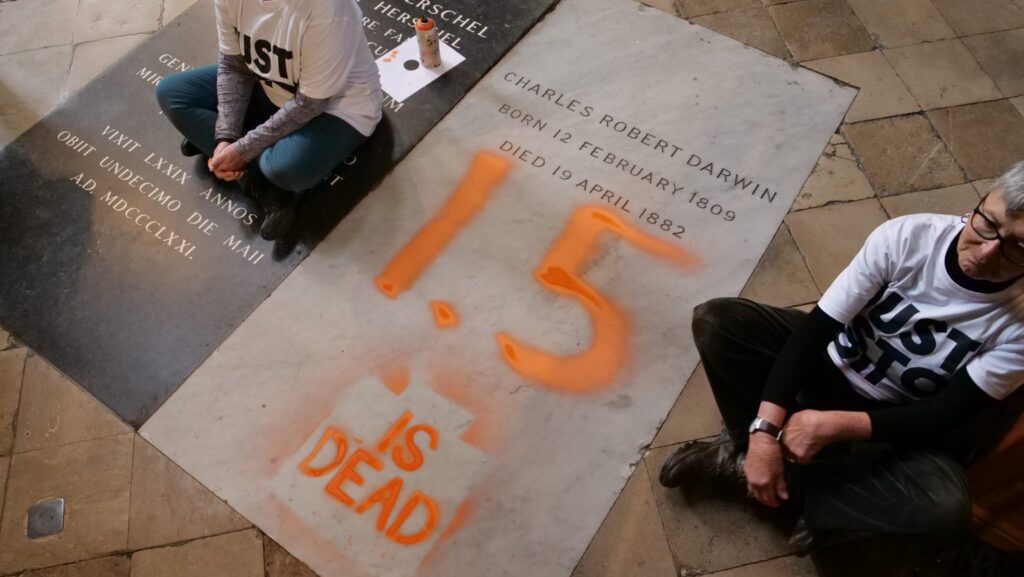 protesta just stop oil clima
