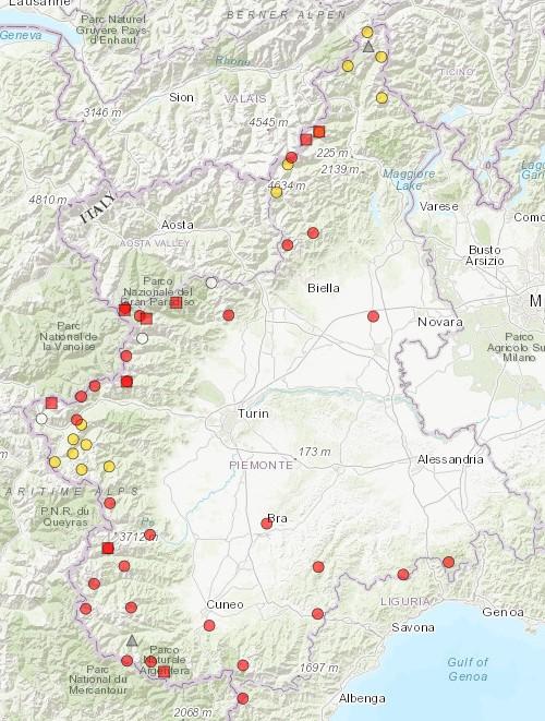 situazione idrica piemonte