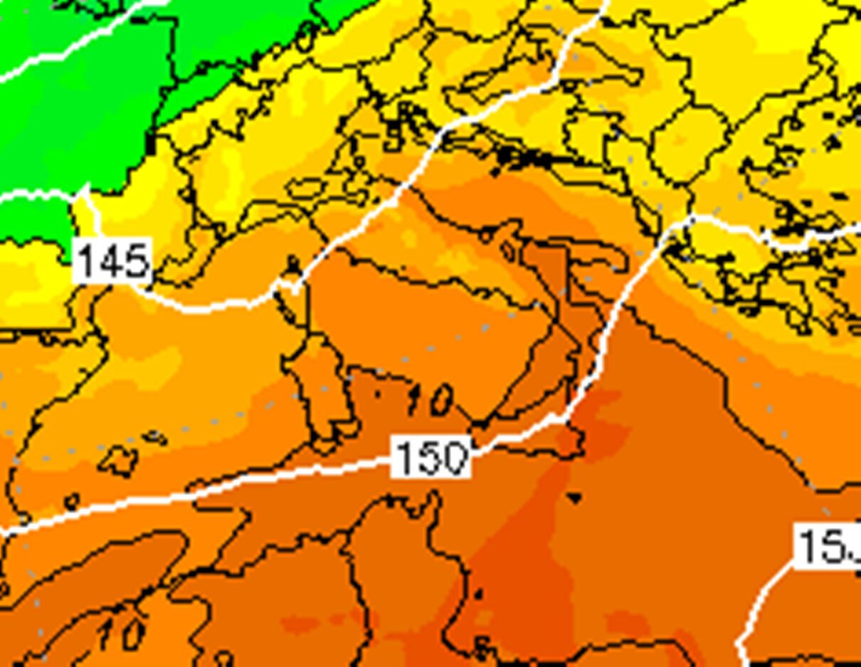 Meteo, temperature in forte aumento al Sud: Cosenza vola a +23°C, picchi di +22°C in Sicilia e Abruzzo