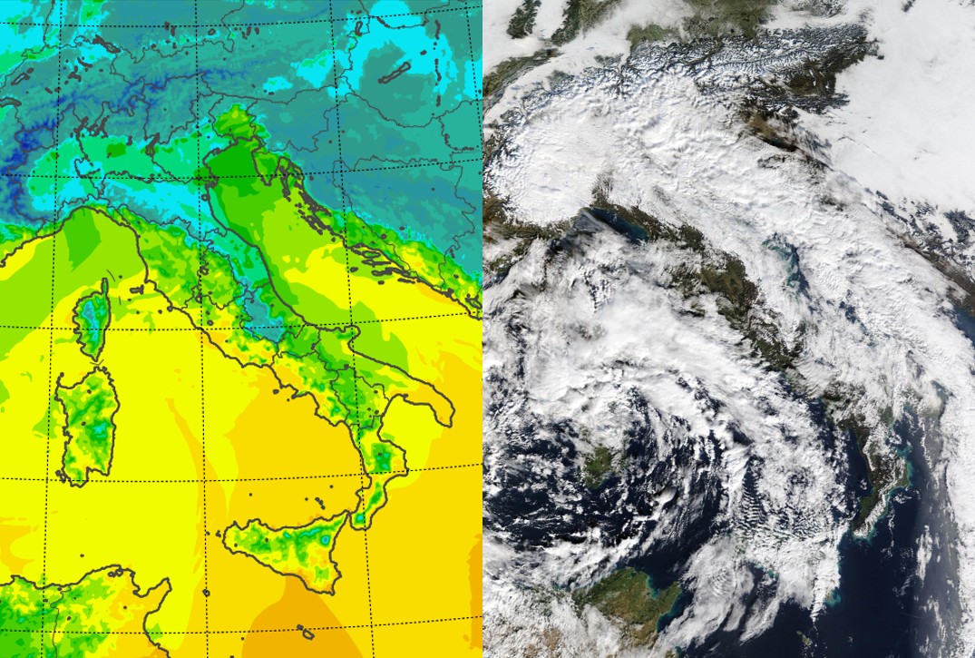 Meteo, le temperature massime di oggi: +18°C a Palermo