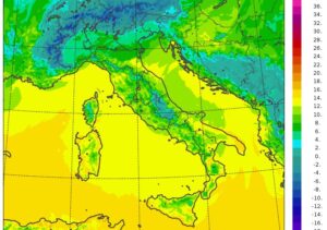 temperature massime 2 gennaio