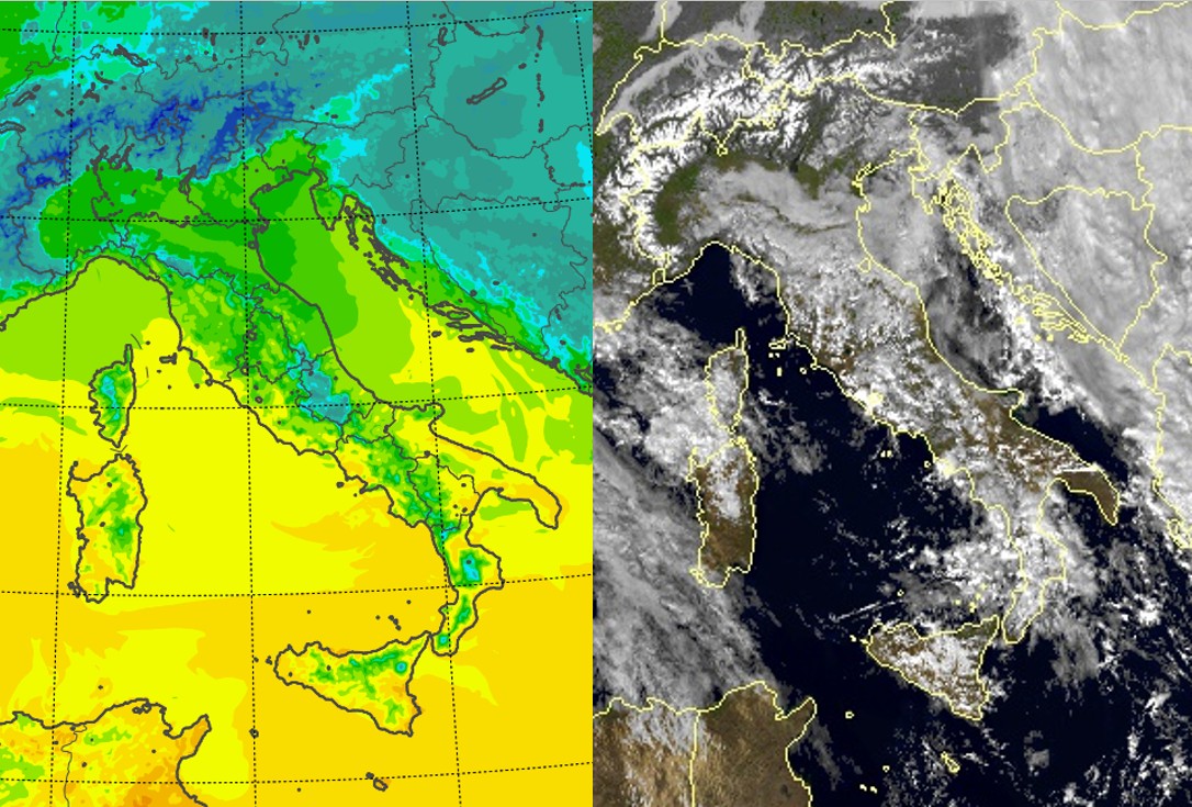 Meteo, le temperature massime di oggi: +18°C a Noto
