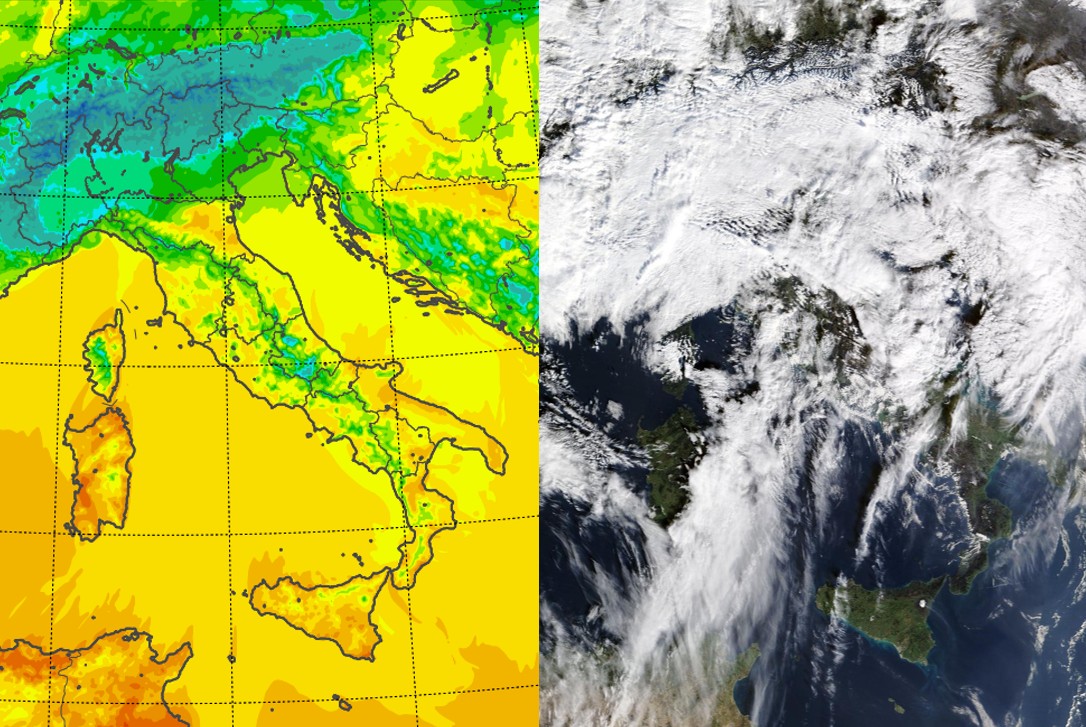 Meteo, le temperature massime di oggi: +23°C a Capoterra