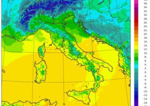 tempertaure massime 3 gennaio