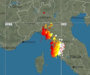 temporali italia 26 gennaio 2025