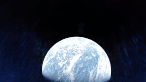 terra spazio blue ghost
