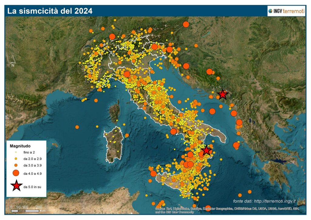 terremoti 2024 ingv