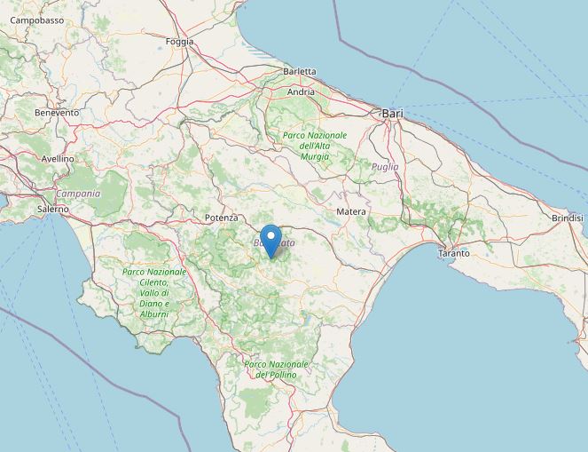 terremoto basilicata oggi