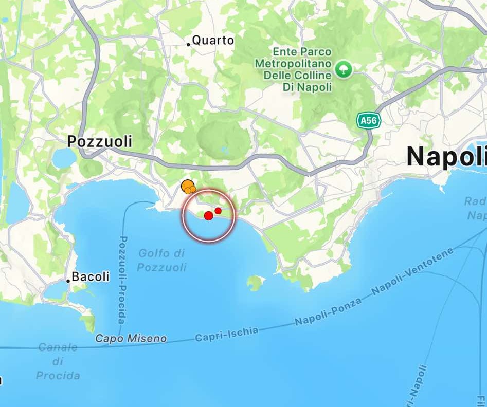 terremoto campi flegrei