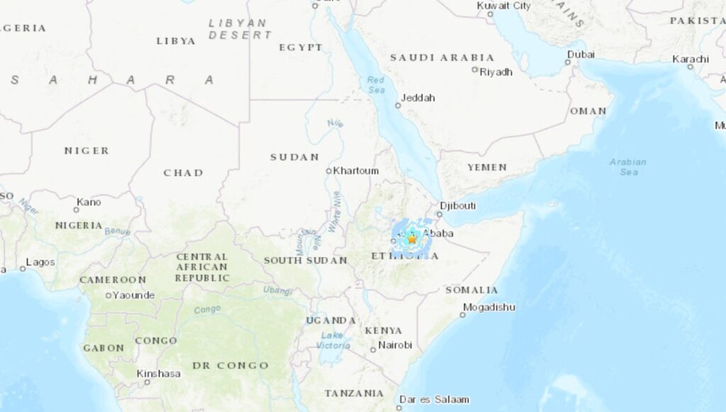 terremoto etiopia