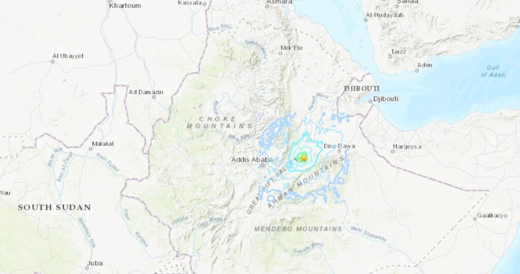 terremoto etiopia