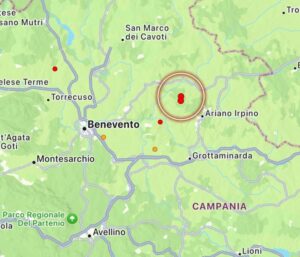 terremoto montecalvo irpino campania