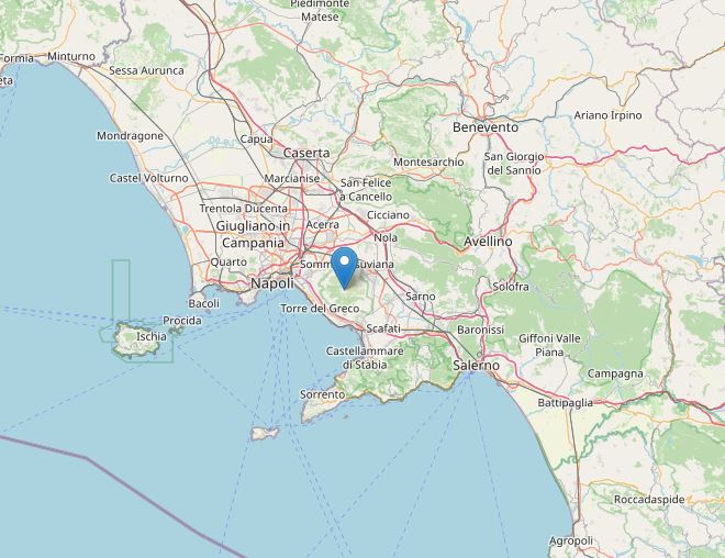terremoto vesuvio