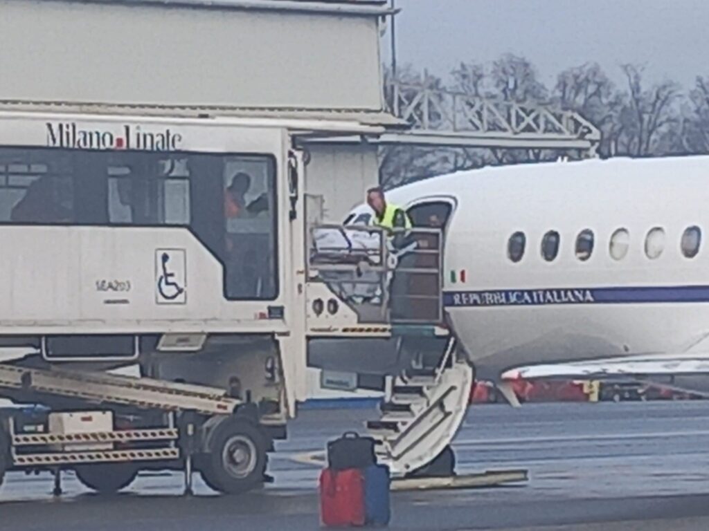 trasporto sanitario aeronautica militare