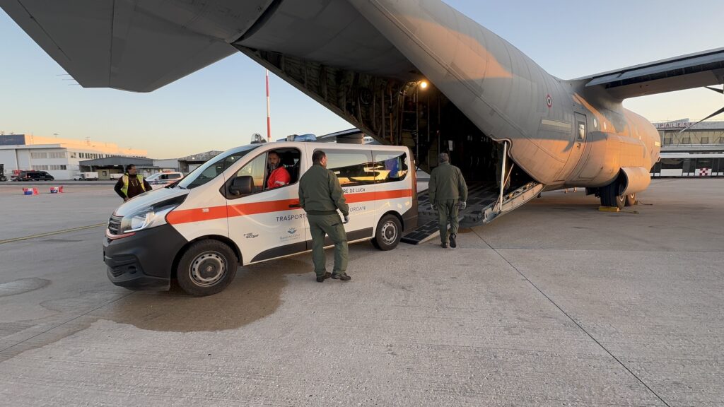 trasporto sanitario aeronautica militare