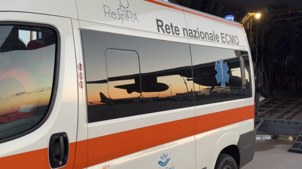 trasporto sanitario aeronautica militare
