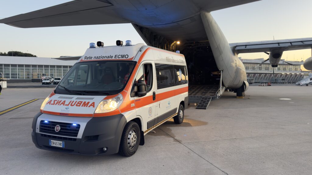 trasporto sanitario aeronautica militare
