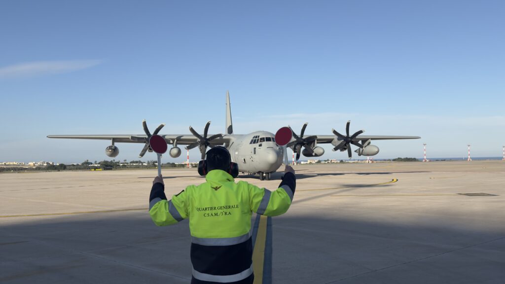 trasporto sanitario aeronautica militare