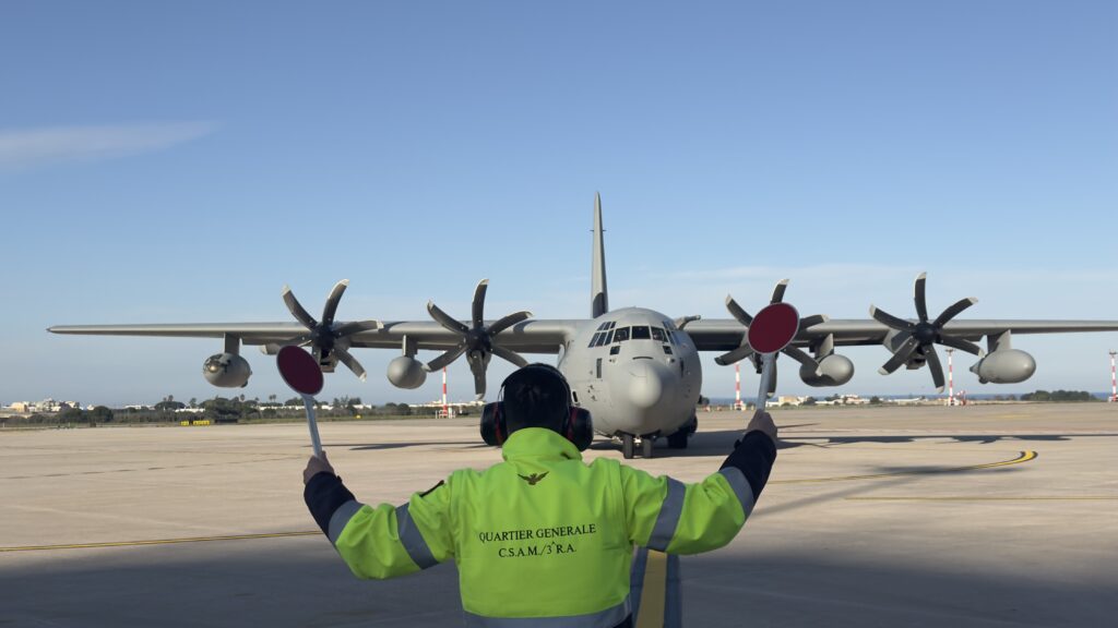 trasporto sanitario aeronautica militare