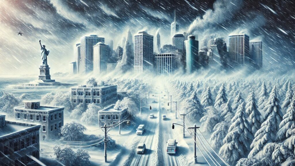 Allerta meteo USA per gelo e Nor'easter
