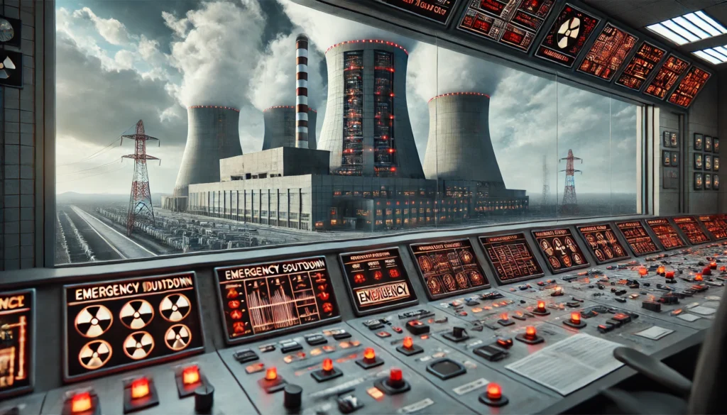 Arresto reattore nucleare