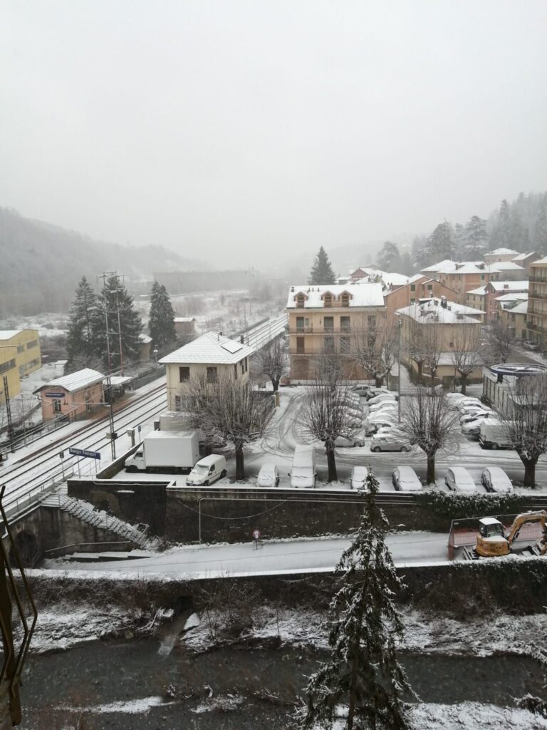 Borgo Fornari neve liguria